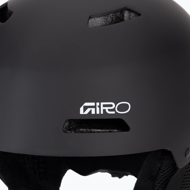 Children's ski helmet Giro Crue matte black 7