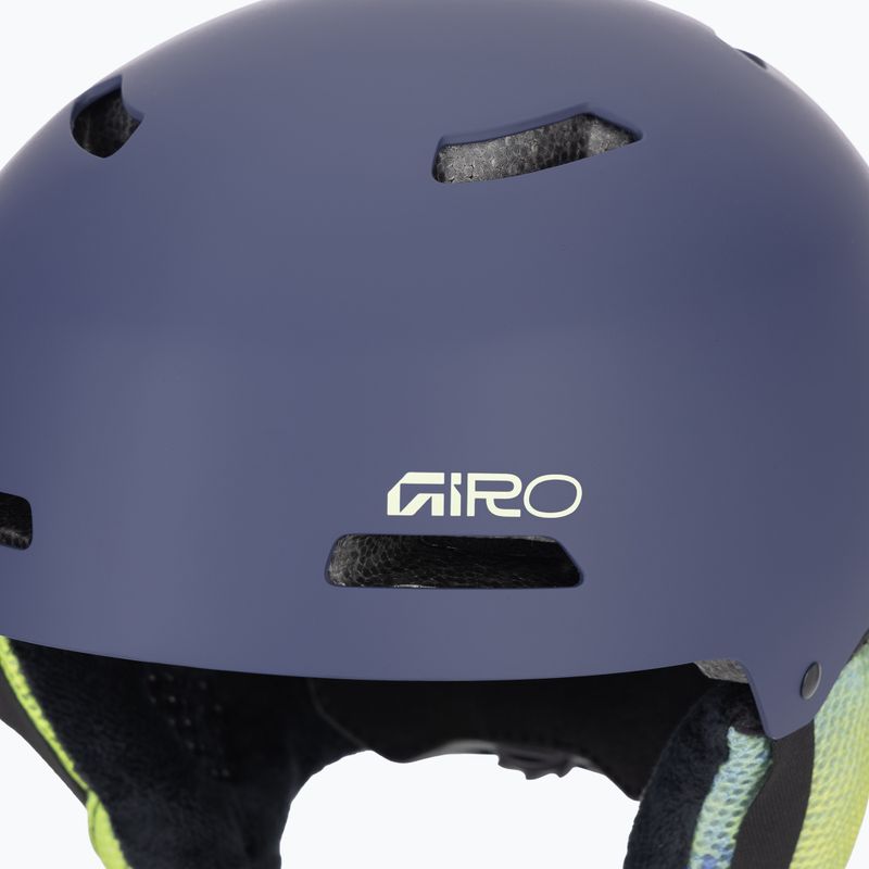 Children's ski helmet Giro Crue matte blue 7