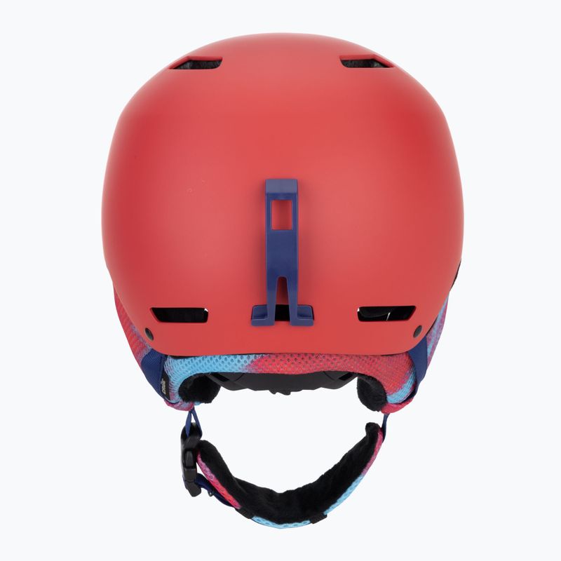 Children's ski helmet Giro Crue matte red 4