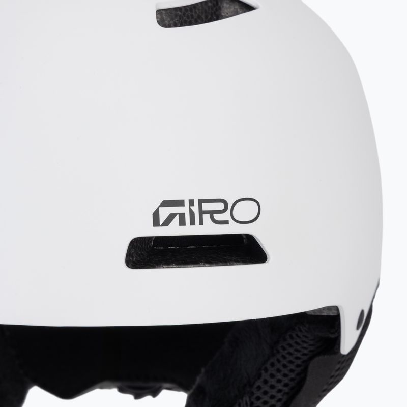 Children's ski helmet Giro Crue matte white 7