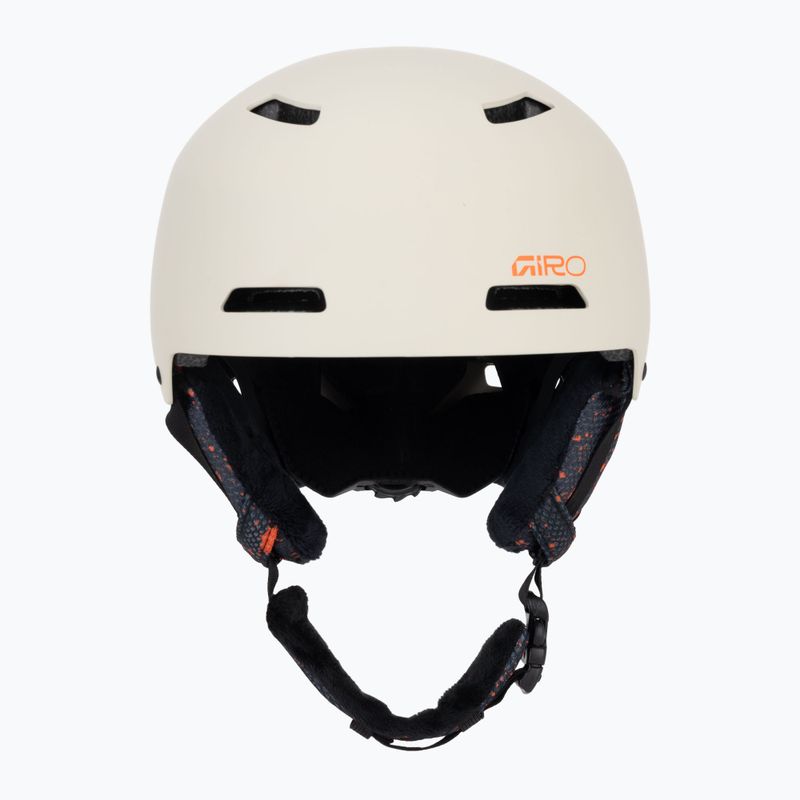 Children's ski helmet Giro Crue matte stone 2