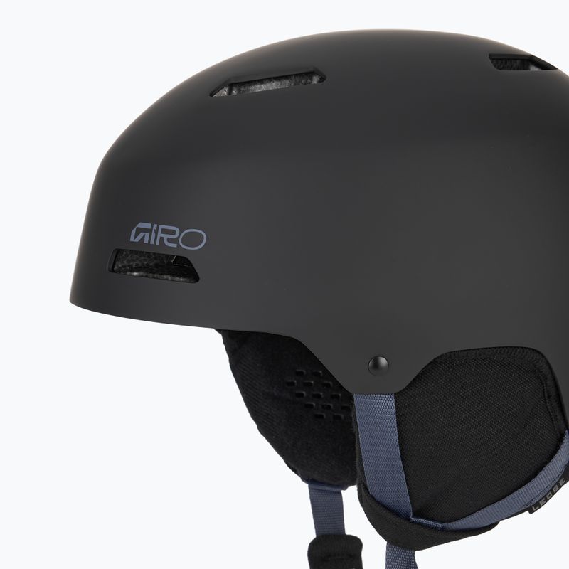 Ski helmet Giro Ledge FS matte black dark indigo 8
