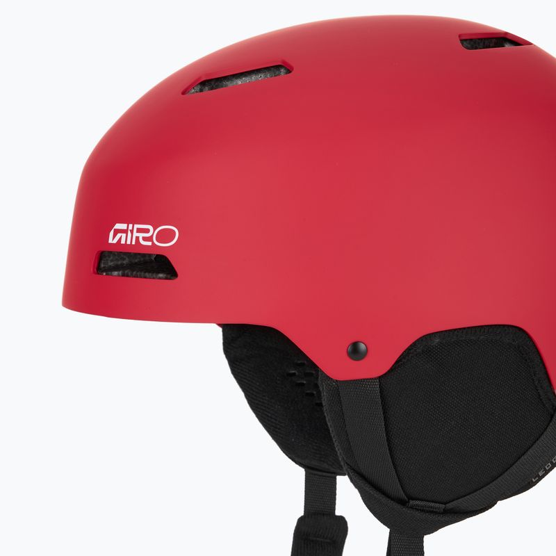 Ski helmet Giro Ledge FS matte red 7