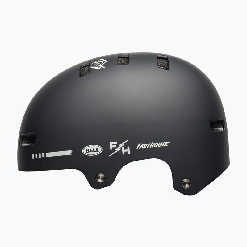 Bell Local matte black/white fasthoue bike helmet 2