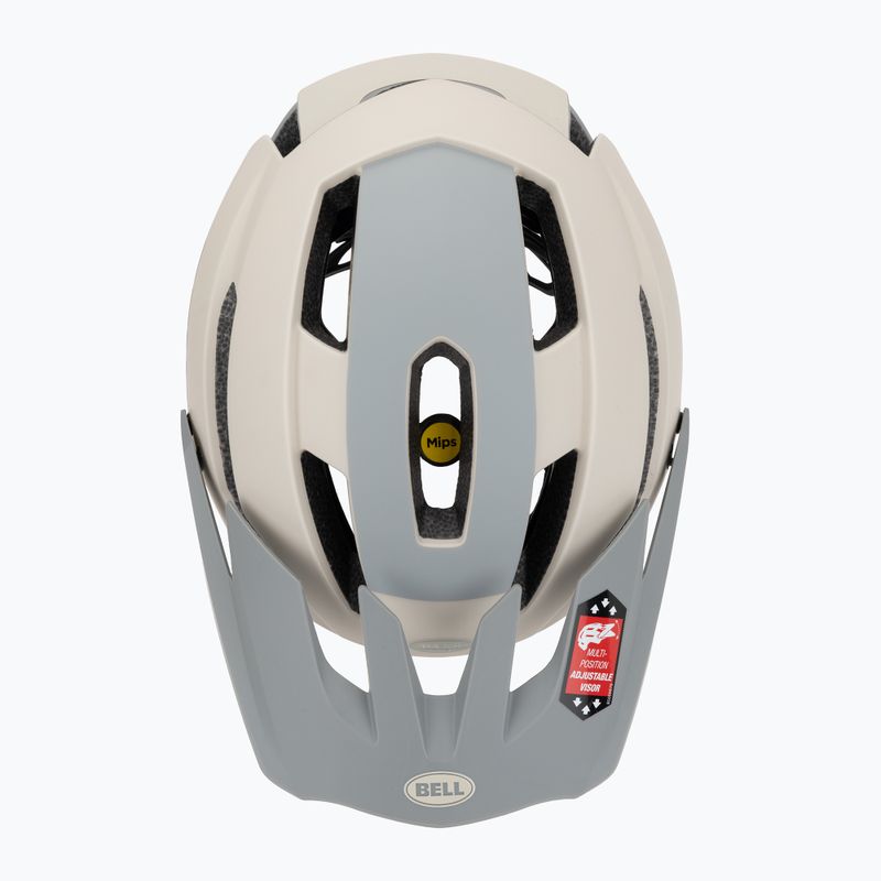 Bell 4Forty Air Integrated MIPS matte cement bike helmet 6