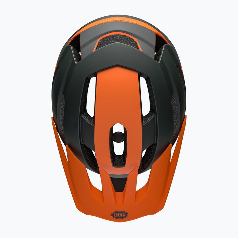 Bike helmet Bell 4Forty Air Integrated MIPS matte dark green/orange 4