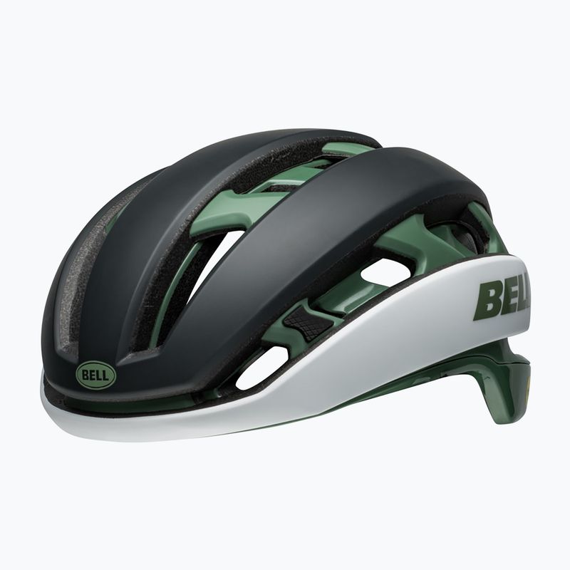 Bell XR MIPS Spherical matte gloss scarab/white bike helmet