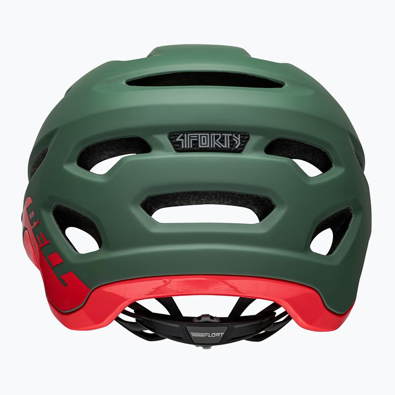 Bike helmet Bell 4Forty gloss dark green/infrared 3