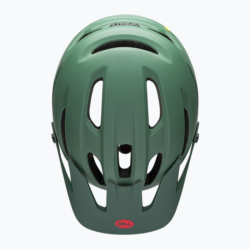 Bike helmet Bell 4Forty gloss dark green/infrared 4