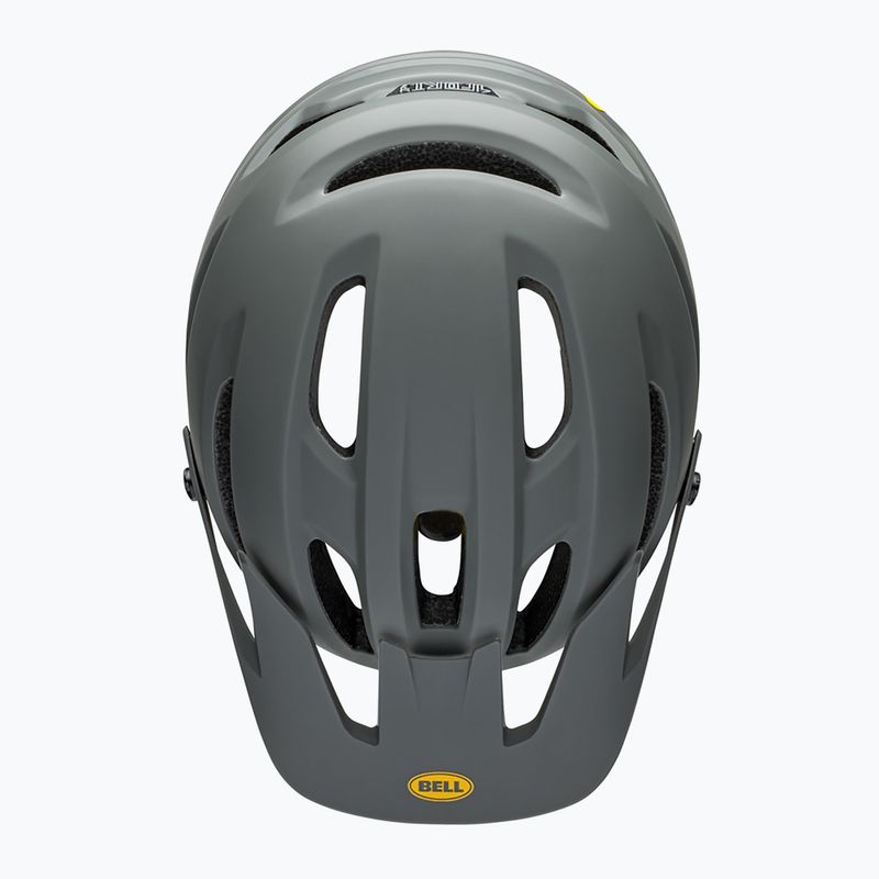 Bike helmet Bell 4Forty gloss gray/yellow 4