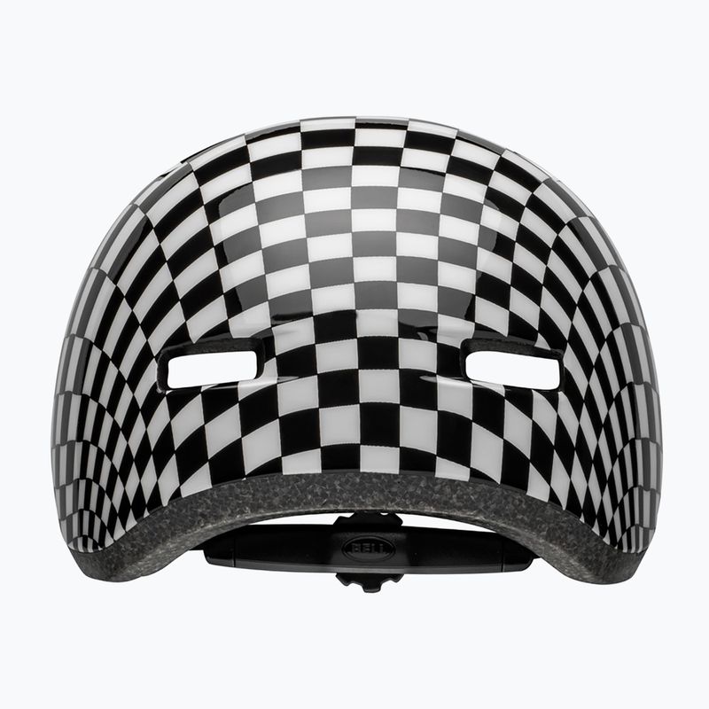 Bell Lil Ripper children's bike helmet checker gloss black/white 4