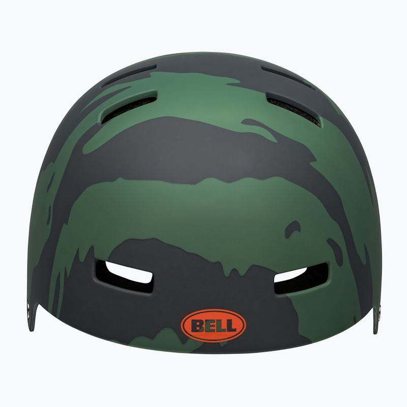 Bell Span Jr children's helmet matte green/orange 3