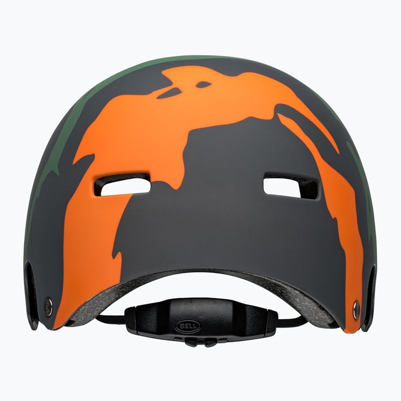 Bell Span Jr children's helmet matte green/orange 4
