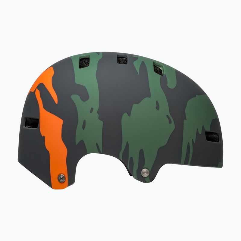 Bell Span children's helmet ravine matte green/orange 2