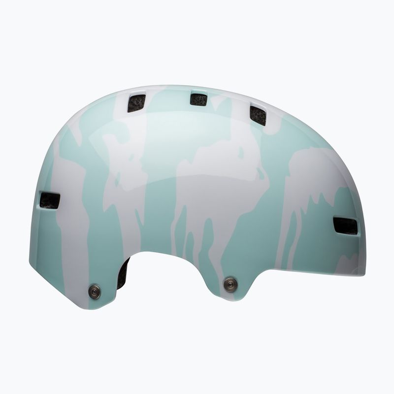 Bell Span ravine gloss white/blue children's helmet 2
