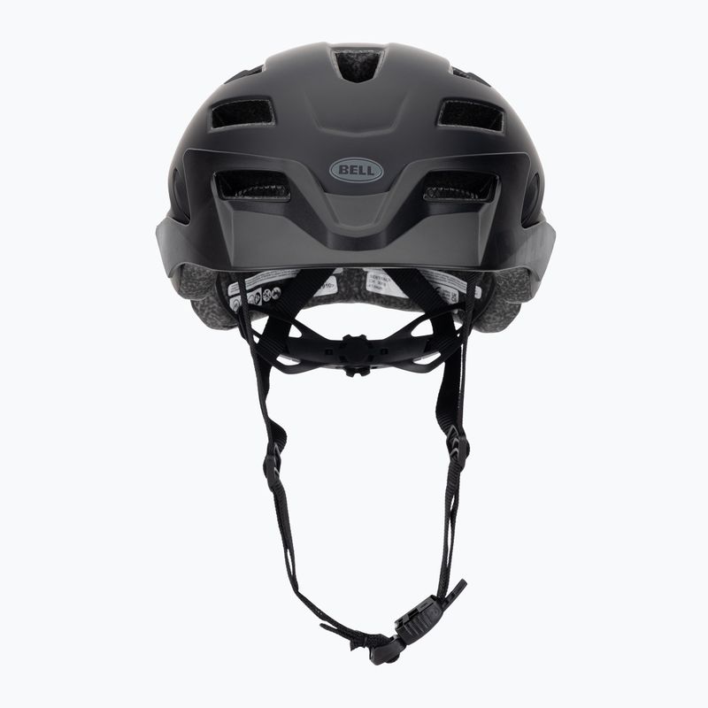 Bell Sidetrack children's bike helmet wavy checks/matte black 2