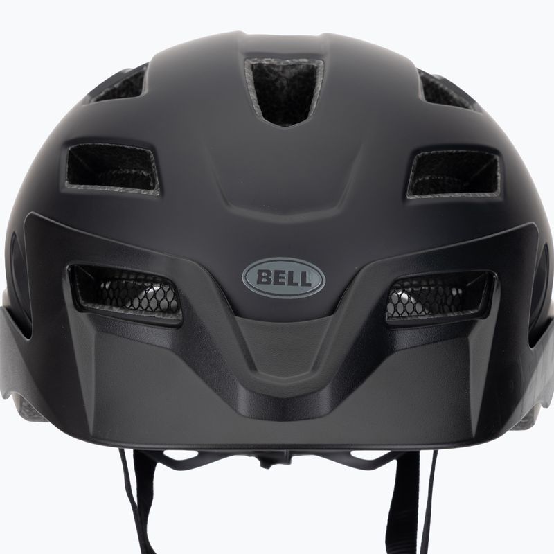 Bell Sidetrack children's bike helmet wavy checks/matte black 7