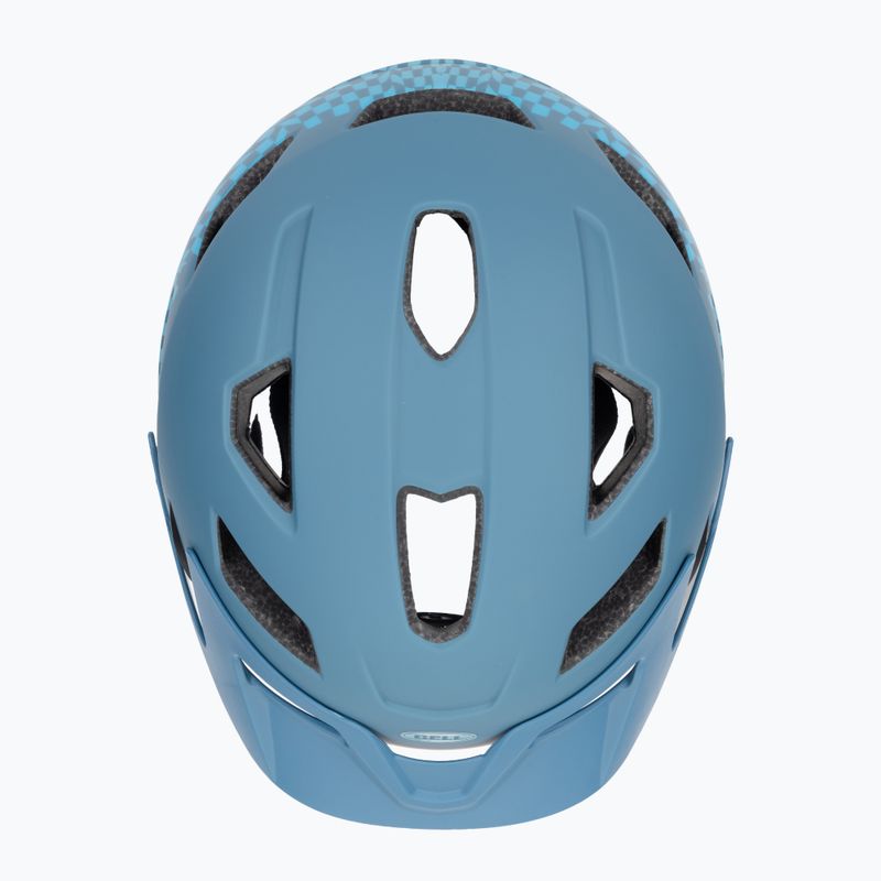 Bell Sidetrack Jr matte blue children's bike helmet 6