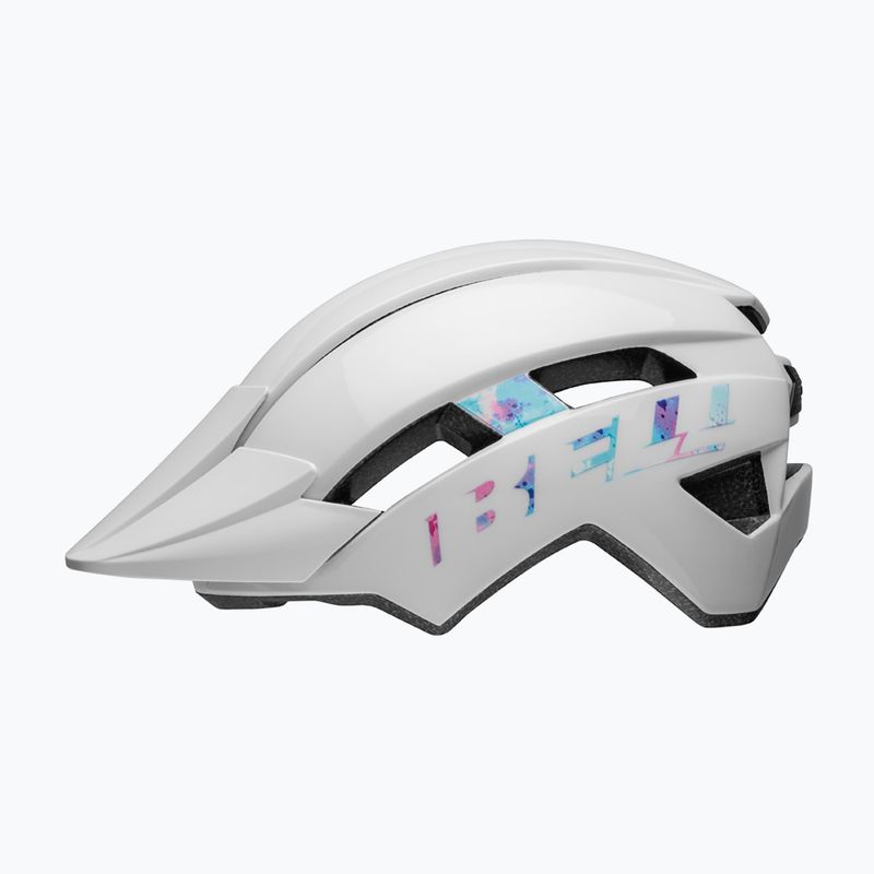 Bell Sidetrack II gloss white children's bike helmet 2