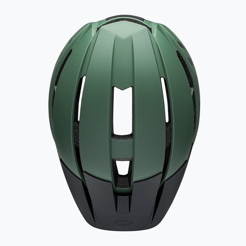 Bell Sidetrack II Integrated MIPS Jr children's bike helmet matte green 4