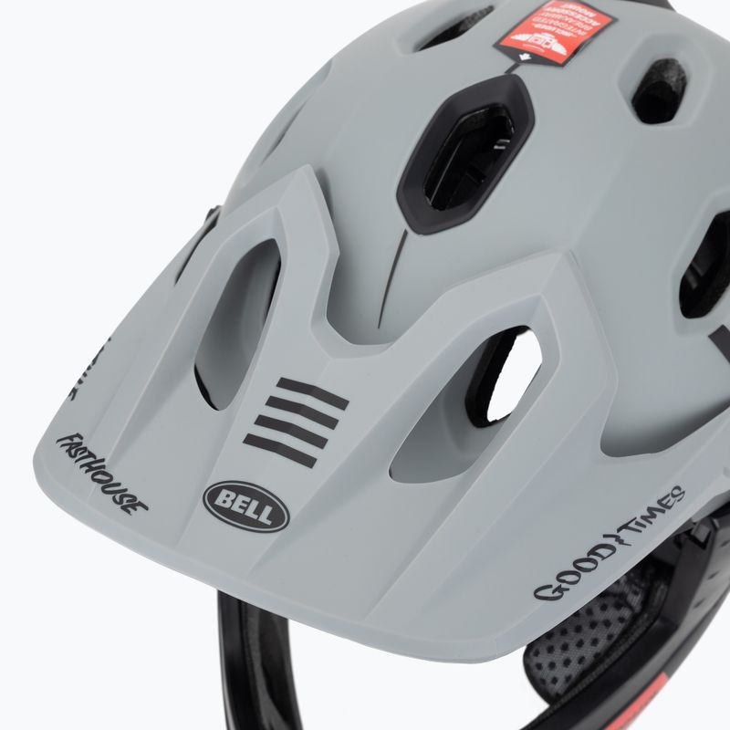 Bell FF Super DH MIPS Spherical matte gray/black bike helmet 9