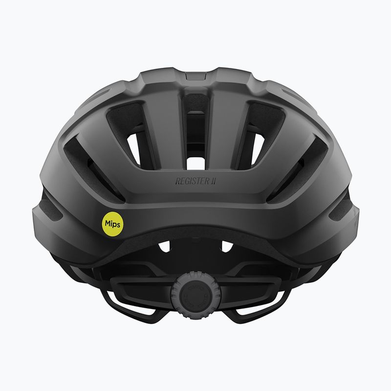 Giro Register II Integrated MIPS matte black/white children's bike helmet 3