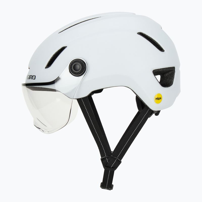 Giro Evoke Shield Integrated MIPS matte chalk bike helmet 5