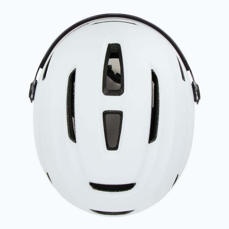 Giro Evoke Shield Integrated MIPS matte chalk bike helmet 6