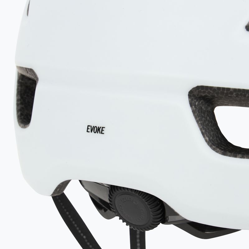 Giro Evoke Shield Integrated MIPS matte chalk bike helmet 8
