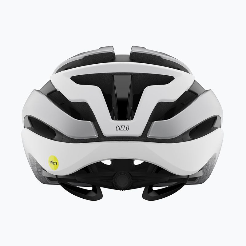 Giro Cielo MIPS matte white charcoal bicycle helmet 3