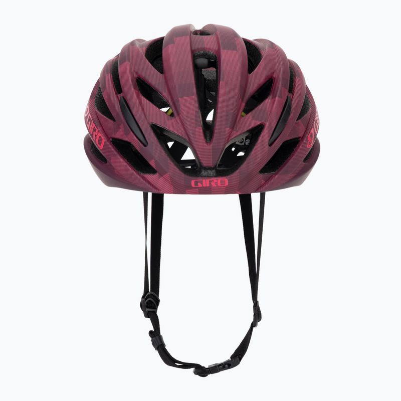Giro Syntax Integrated MIPS matte dark cherry towers bike helmet 2