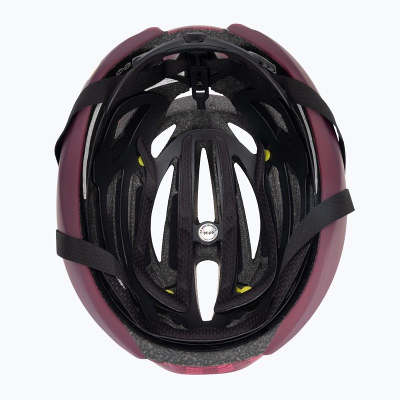Giro Syntax Integrated MIPS matte dark cherry towers bike helmet 5