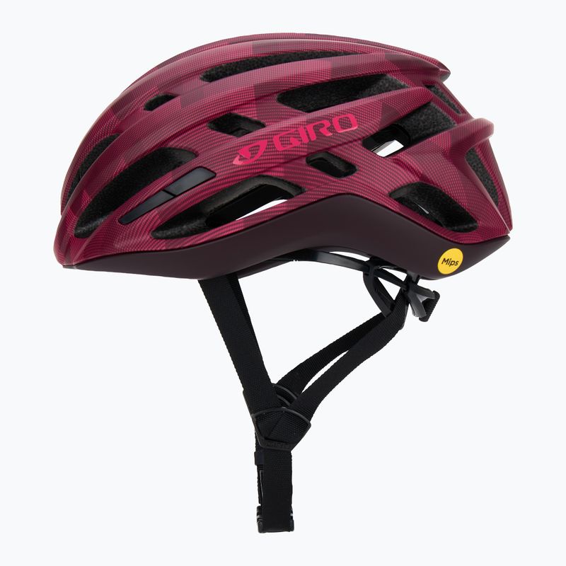 Giro Agilis Integrated MIPS matte dark cherry towers bike helmet 4