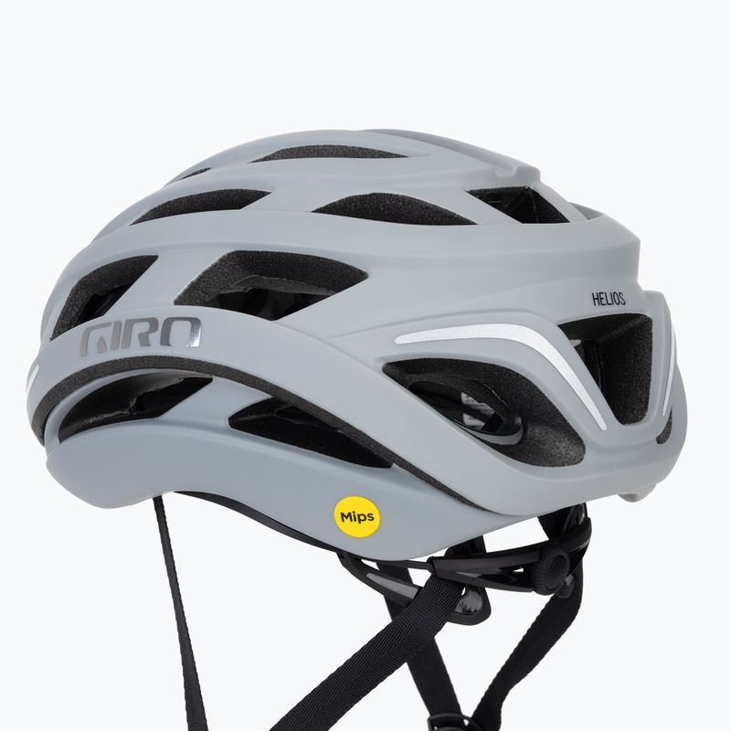 Giro Helios Spherical MIPS matte sharkskin bike helmet 8