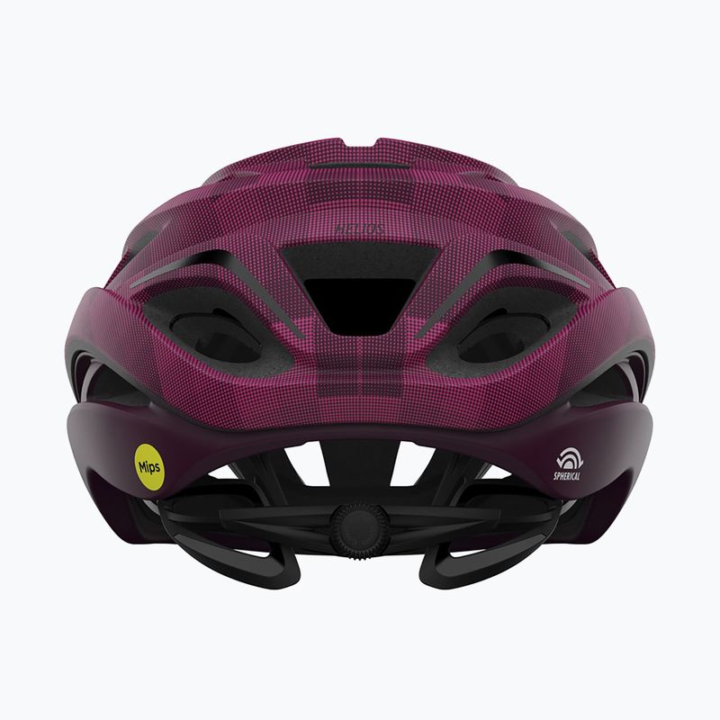 Giro Helios Spherical MIPS matte dark cherry towers bicycle helmet 3