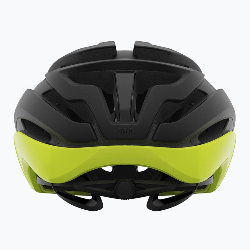 Giro Cielo MIPS bike helmet matte black/highlight yellow 3