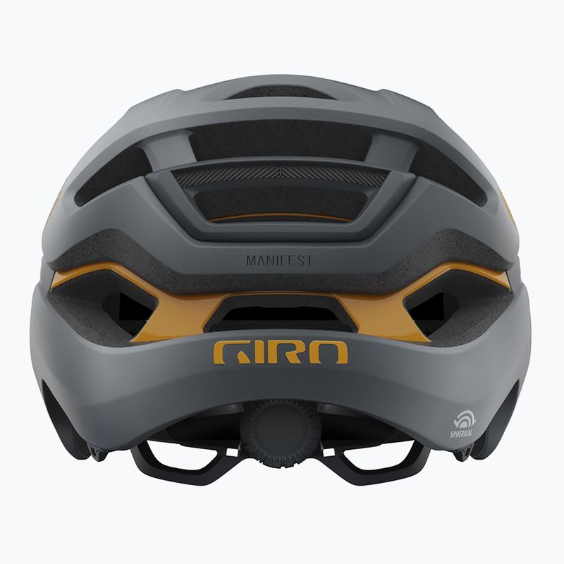 Giro Manifest Spherical MIPS matte dark shark dune bike helmet 3