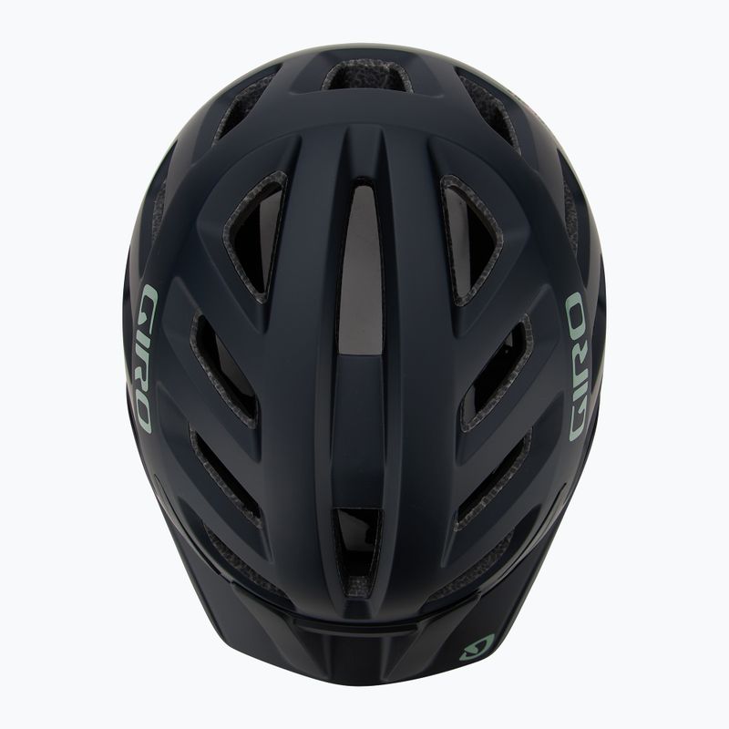 Giro Helios Spherical MIPS bicycle helmet matallic coal/dusty rose 6