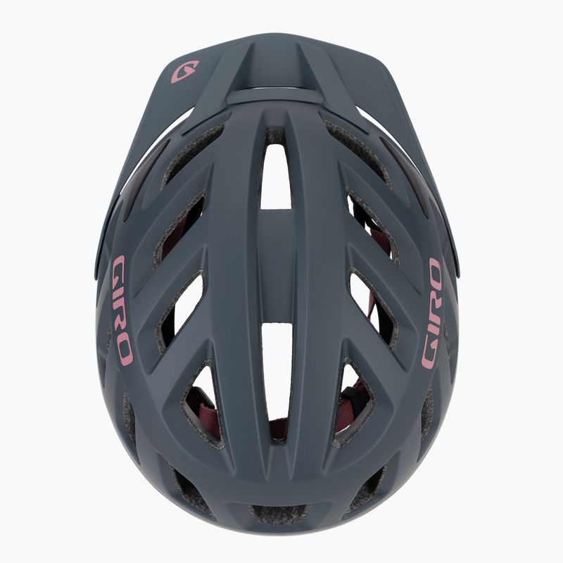 Giro Radix matte dusty rose cosmic bicycle helmet 6