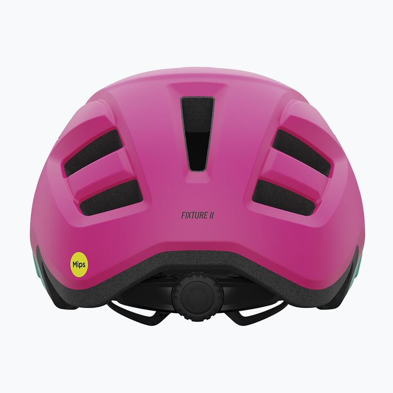 Giro Fixture II Integrated MIPS matte teal fade children's bicycle helmet 3