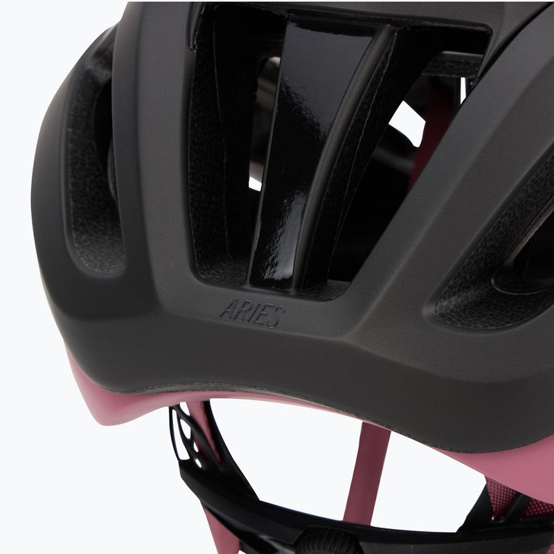 Giro Aries Spherical MIPS matte metallic coal/dusty rose bicycle helmet 7