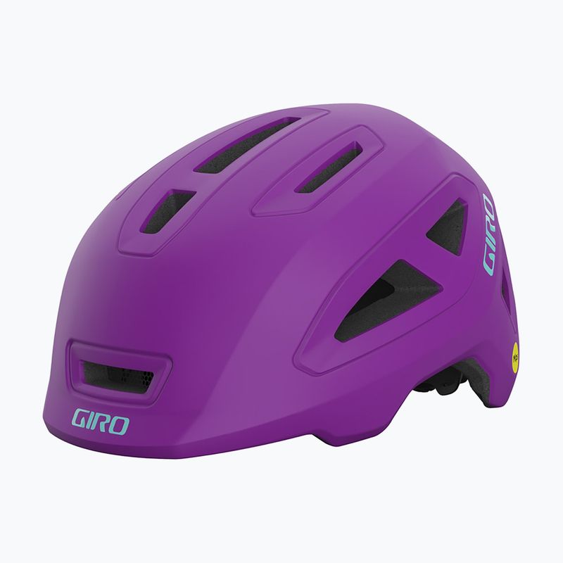 Children's bicycle helmet Giro Scamp II Jr matte purple 8