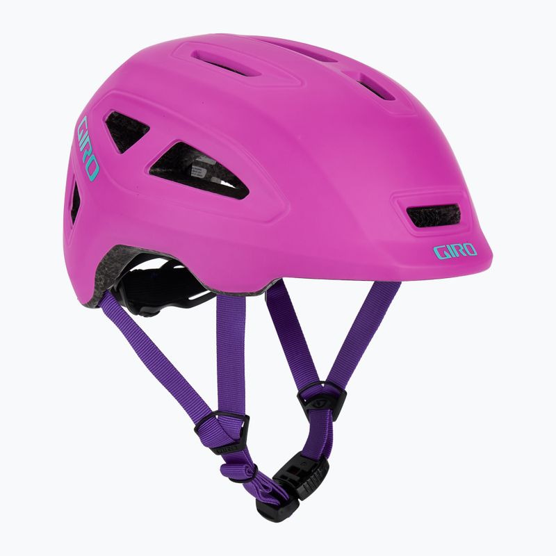 Children's bicycle helmet Giro Scamp II Jr matte purple