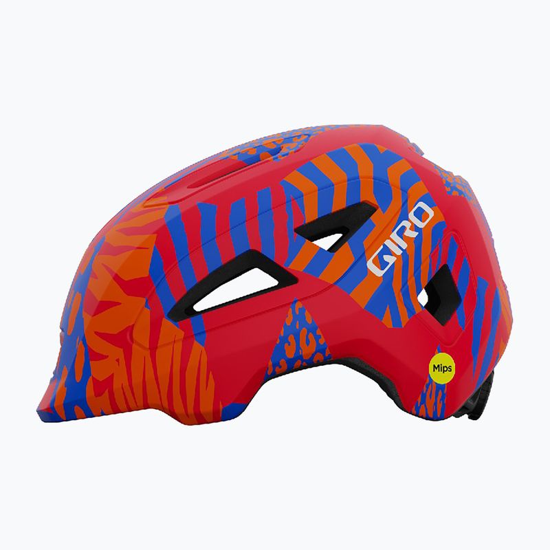Children's bicycle helmet Giro Scamp II Jr matte red animal 2