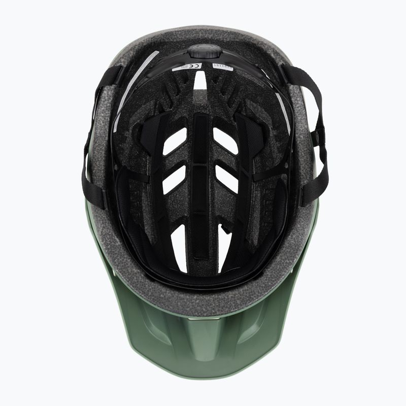 Giro Fixture II matte hedge green/dark shark bicycle helmet 5