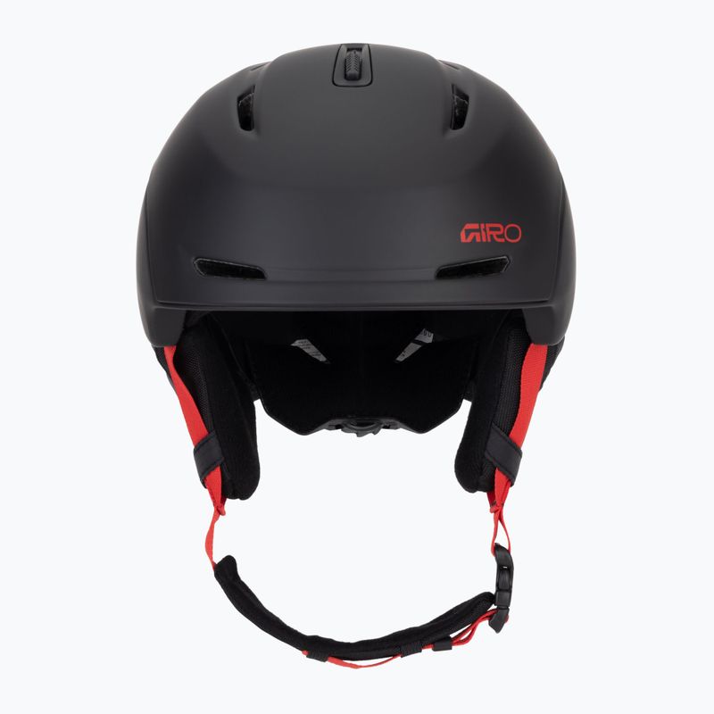 Ski helmet Giro Neo matte black red 2