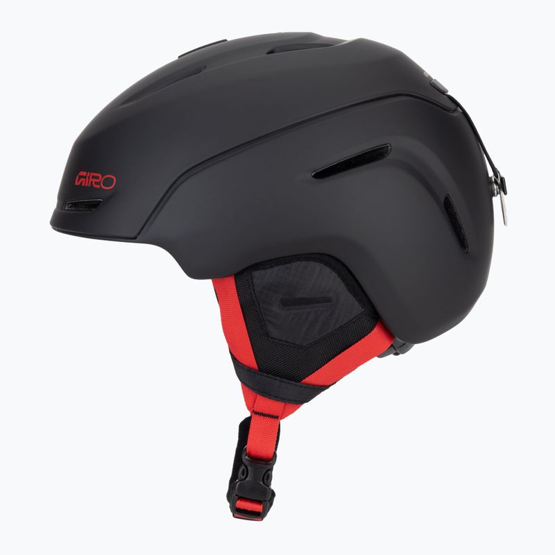 Ski helmet Giro Neo matte black red 3