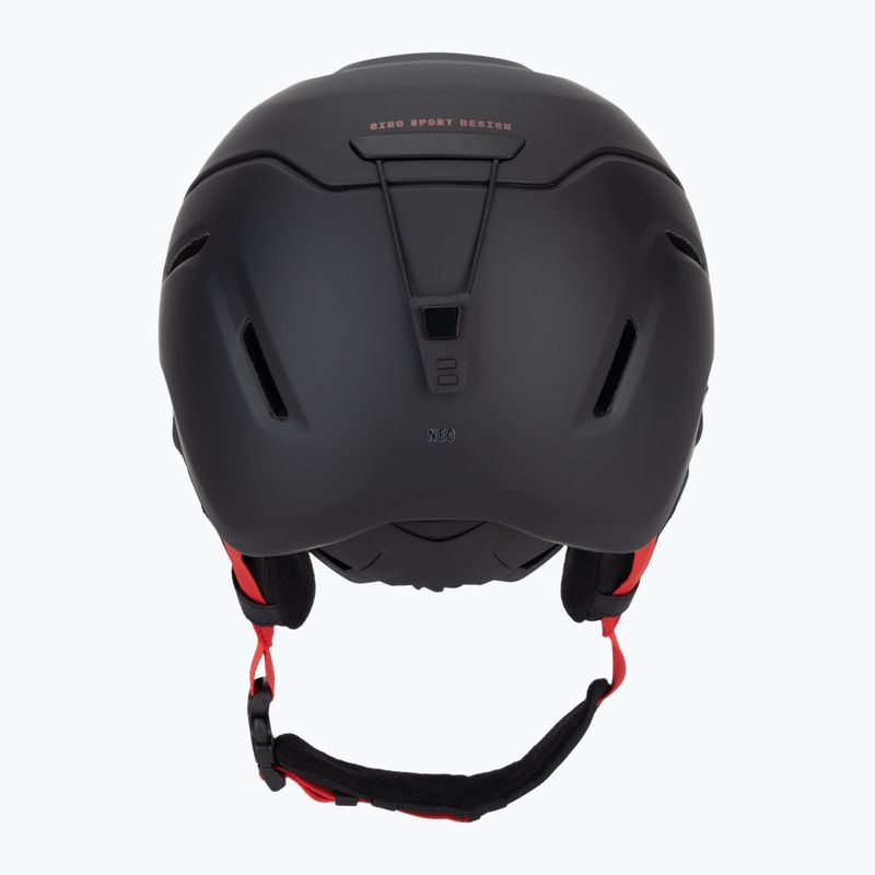 Ski helmet Giro Neo matte black red 4