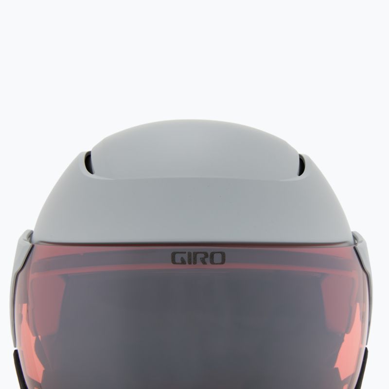 Ski helmet Giro Orbit Spherical Mips matte light grey/vivid onyx 7