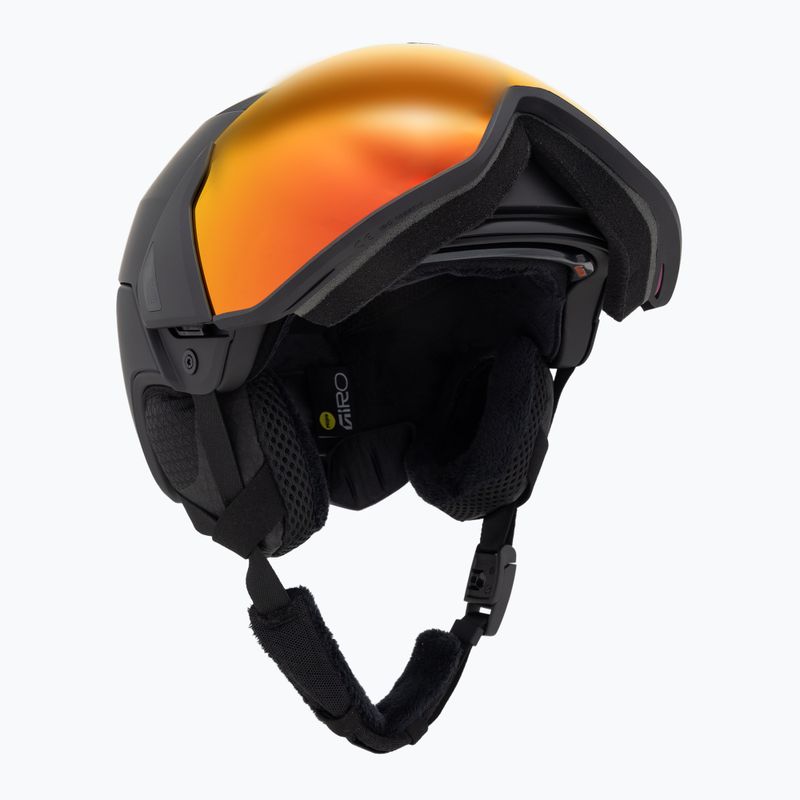 Ski helmet Giro Orbit Spherical Mips matte black/vivid ember 9